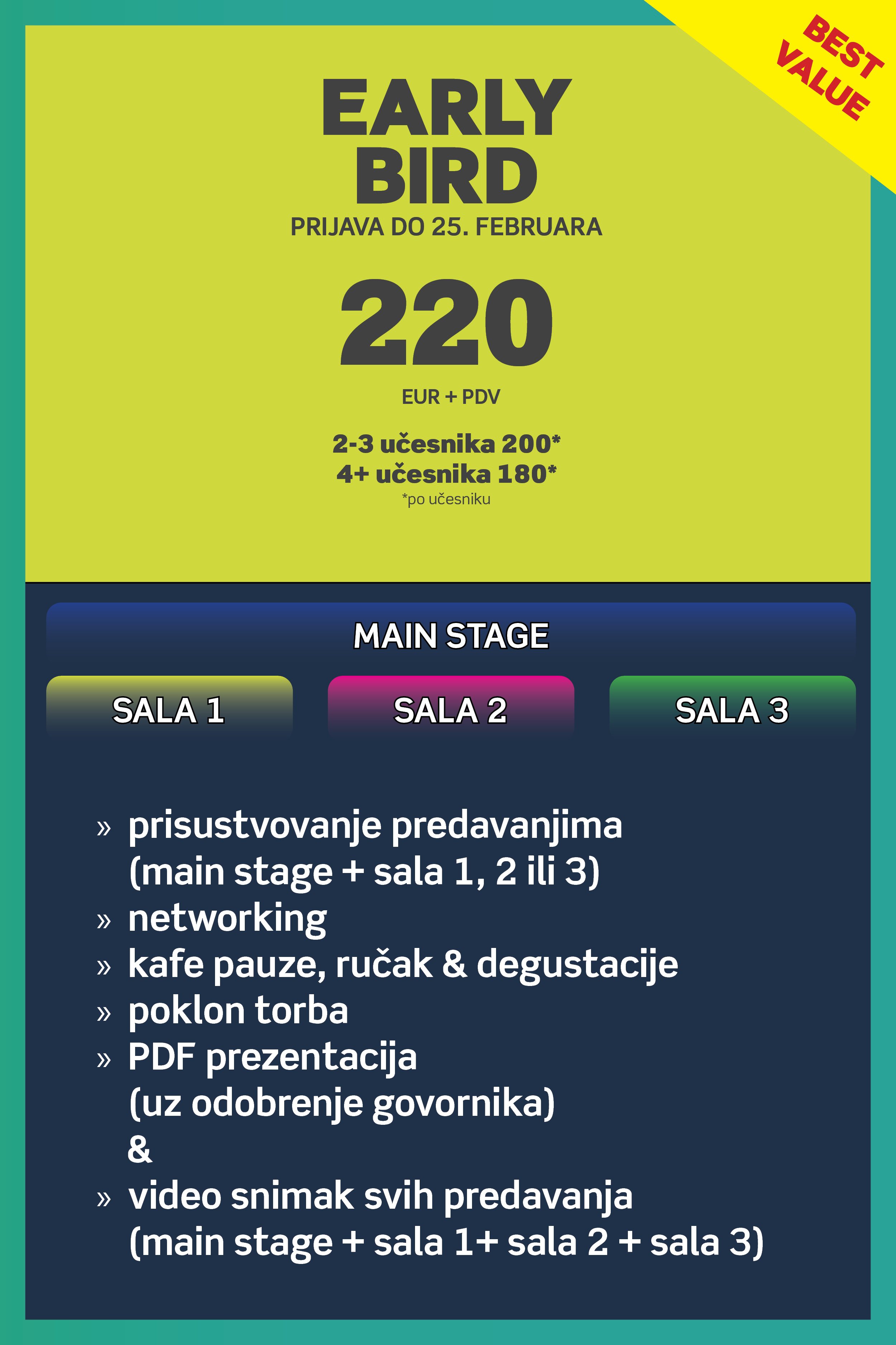 Redovna Kotizacija Cenovnik